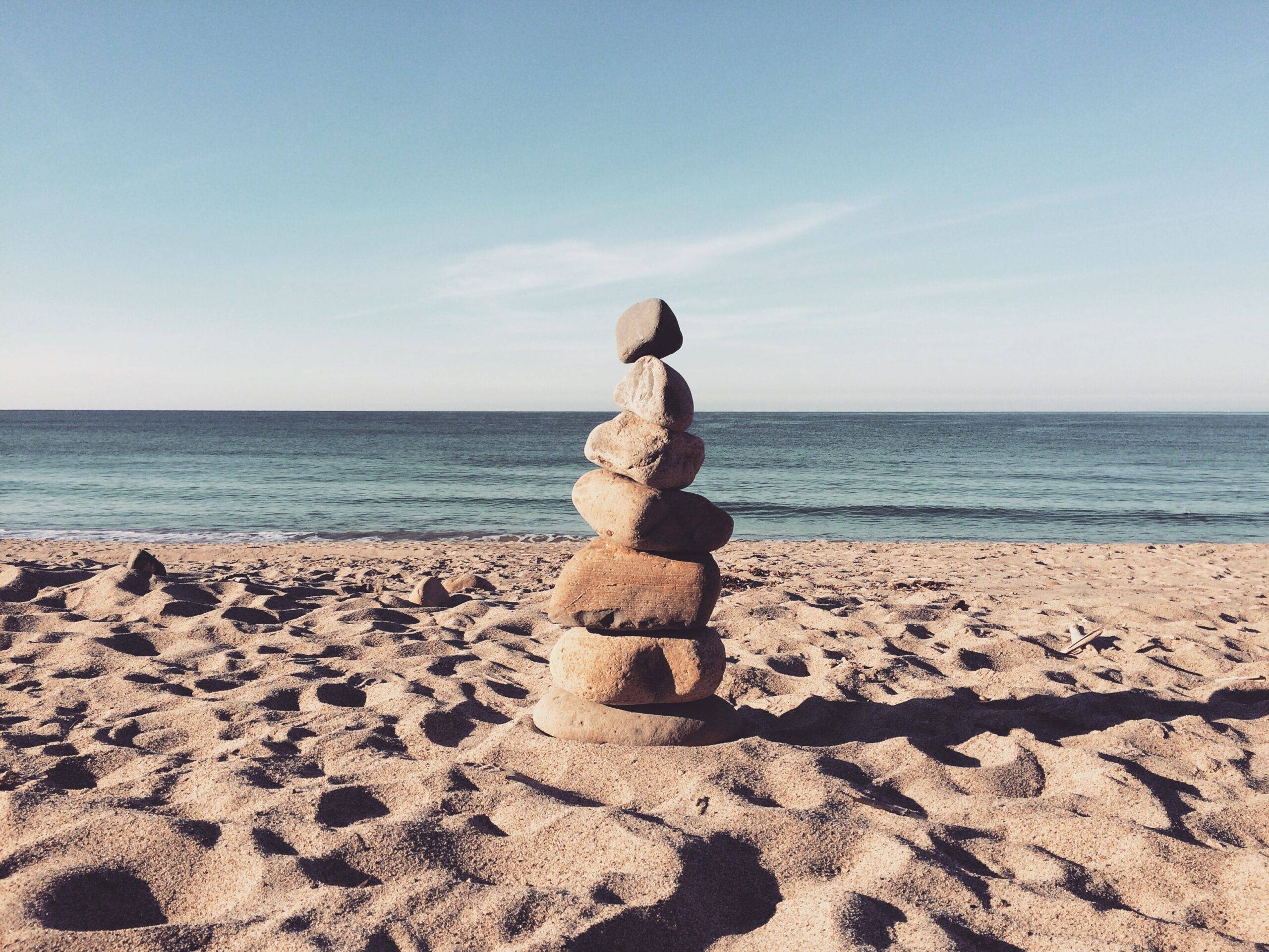 beach yoga