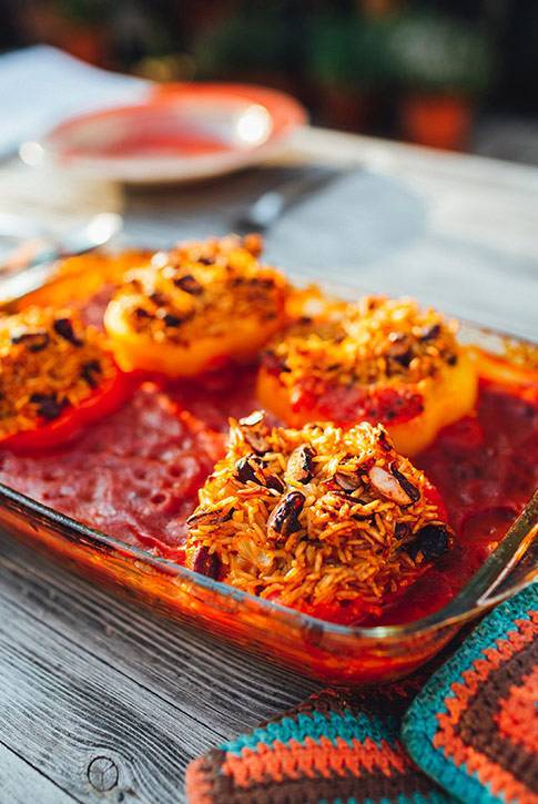 healthy stuffed pepper recipe